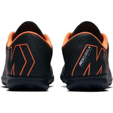 Nike Mercurial VaporX XII Academy Turf Soccer Cleats Black Orange - soccerstory