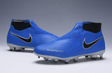 Nike Phantom Vision Elite DF FG Blue Silver Black - soccerstory