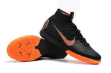 Nike MercurialX Superfly 360 Elite IC Soccer Cleats Black Orange - soccerstory