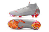 NIKE Mercurial Superfly VI 360 Elite FG Grey Pink - soccerstory