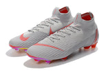 NIKE Mercurial Superfly VI 360 Elite FG Grey Pink - soccerstory