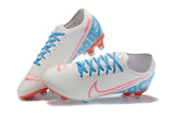NIKE Mercurial Vapor XIII Elite FG SkyBlue White Orange - soccerstory