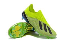Adidas X 18+ FG Yellow Green - soccerstory