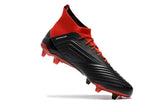 Adidas Predator 18.1 FG Soccer Cleats Core Black White Red - soccerstory
