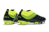 Adidas Copa 19+ FG Black Yellow Green - soccerstory