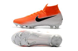 NIKE Mercurial Superfly VI 360 Elite FG Silver Orange - soccerstory