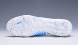 Adidas Predator 19.1 FG White Blue no Lace - soccerstory