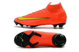 NIKE Mercurial Superfly VI 360 Elite FG Orange Yellow - soccerstory