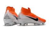 NIKE Mercurial Superfly VI 360 Elite FG Silver Orange - soccerstory