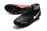 Nike Phantom Vision Elite DF FG Black Orange White - soccerstory