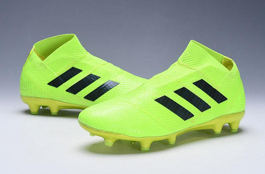 adidas Nemeziz 18+ FG Green Black - soccerstory