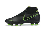 Nike Phantom Vision Elite DF FG Black Green Lining - soccerstory