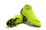 NIKE Mercurial Superfly VI 360 Elite FG Light Green Black - soccerstory