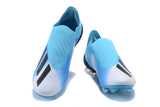 Adidas X 18.1 FG Black SkyBlue - soccerstory