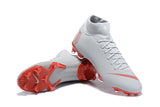 NIKE Mercurial Superfly VI 360 Elite FG Grey Red - soccerstory