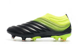 Adidas Copa 19+ FG Black Yellow Green - soccerstory
