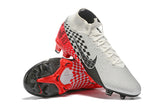 NIKE Mercurial Superfly VII 360 Elite FG Black White Red - soccerstory