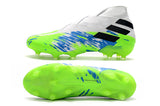 Adidas Nemeziz 19+ FG White Chartreuse - soccerstory