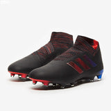 Adidas Nemeziz 18+ FG Black Red - soccerstory