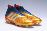 Adidas Predator 19.1 FG Orange Blue no Lace - soccerstory
