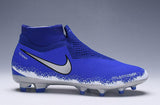 Nike Phantom Vision Elite DF FG Blue Silver - soccerstory