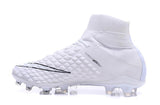 Nike Hypervenom Phantom III DF FG Soccer Cleats All White - soccerstory