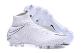 Nike Hypervenom Phantom III DF FG Soccer Cleats All White - soccerstory