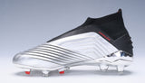 Adidas Predator 19.1 FG Silver Black - soccerstory