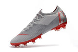 NIKE Mercurial Superfly VI 360 Elite AG High Low Silver Red - soccerstory