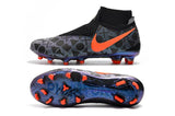 Nike Phantom Vision Elite DF FG Black Orange - soccerstory