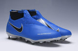 Nike Phantom Vision Elite DF FG Blue Silver Black - soccerstory