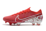 Nike Mercurial Vapor 13 Elite FG Red White - soccerstory