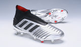 Adidas Predator 19.1 FG Silver Black - soccerstory