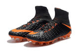 Nike Hypervenom Phantom III DF FG Soccer Cleats Black Orange - soccerstory