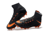 Nike Hypervenom Phantom III DF FG Soccer Cleats Black Orange - soccerstory