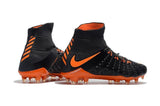 Nike Hypervenom Phantom III DF FG Soccer Cleats Black Orange - soccerstory