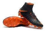 Nike Hypervenom Phantom III DF FG Soccer Cleats Black Orange - soccerstory