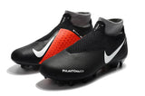 Nike Phantom Vision Elite DF FG Black Orange White - soccerstory