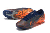 NIKE Mercurial Vapor XIII Elite FG Orange Dark Blue - soccerstory
