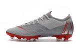 NIKE Mercurial Superfly VI 360 Elite AG High Low Silver Red - soccerstory