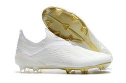 Adidas X 18+ FG White Gold - soccerstory