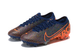 NIKE Mercurial Vapor XIII Elite FG Orange Dark Blue - soccerstory