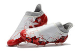 Adidas X 17+ Purechaos FG Soccer Cleats White Solar Red - soccerstory