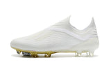 Adidas X 18+ FG White Gold - soccerstory
