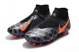 Nike Phantom Vision Elite DF FG Black Orange - soccerstory