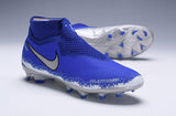 Nike Phantom Vision Elite DF FG Blue Silver - soccerstory