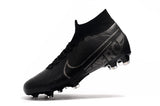NIKE Mercurial Superfly VII 360 Elite FG Dark Black - soccerstory