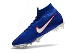 NIKE Mercurial Superfly VI 360 Elite FG Blue White Orange Lining - soccerstory