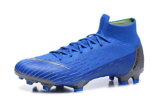 NIKE Mercurial Superfly VI 360 Elite FG Blue W Silver Nike - soccerstory
