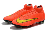 NIKE Mercurial Superfly VI 360 Elite FG Orange Yellow - soccerstory